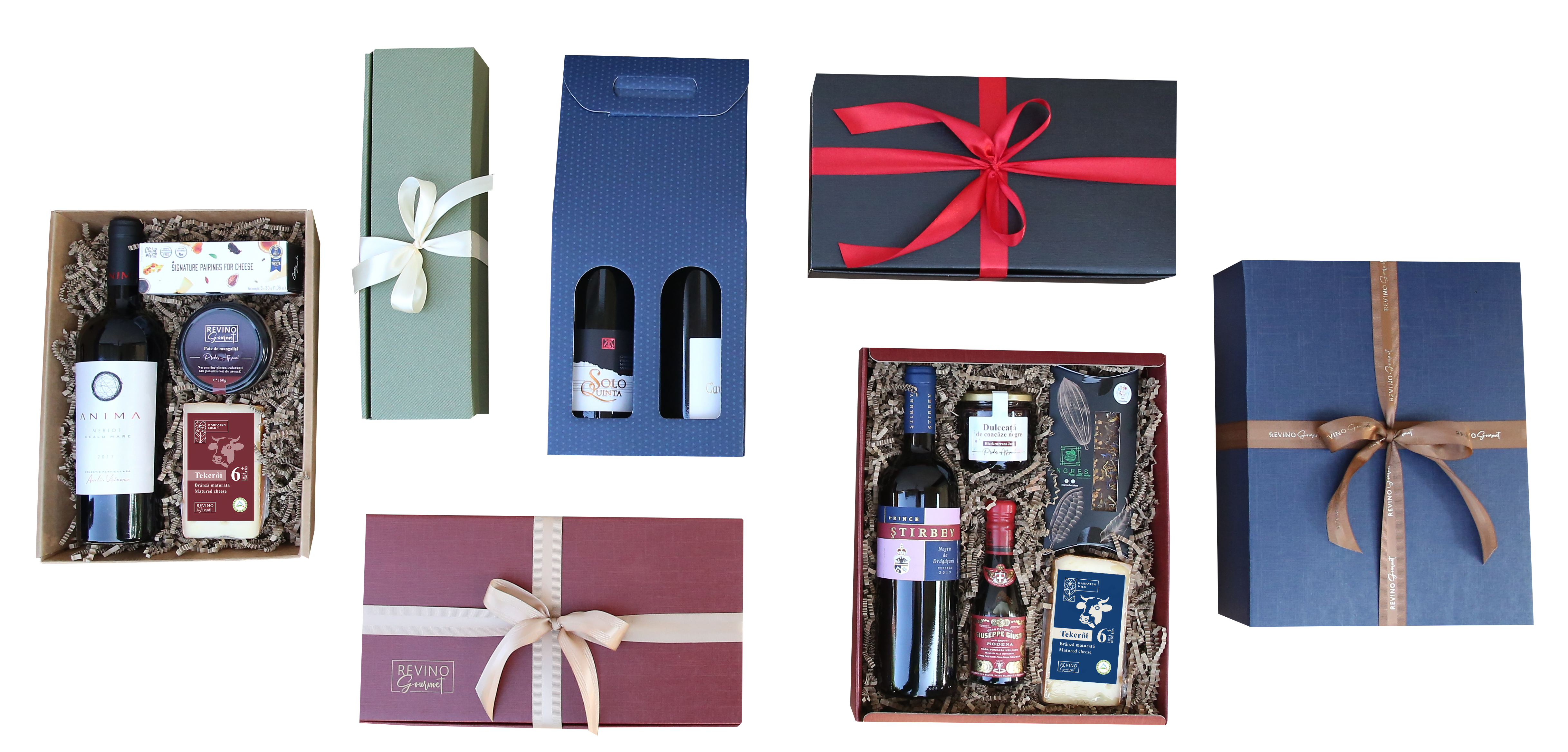 Recas Premium Selection: 3 vinuri premium Cramele Recaș și cutie cadou